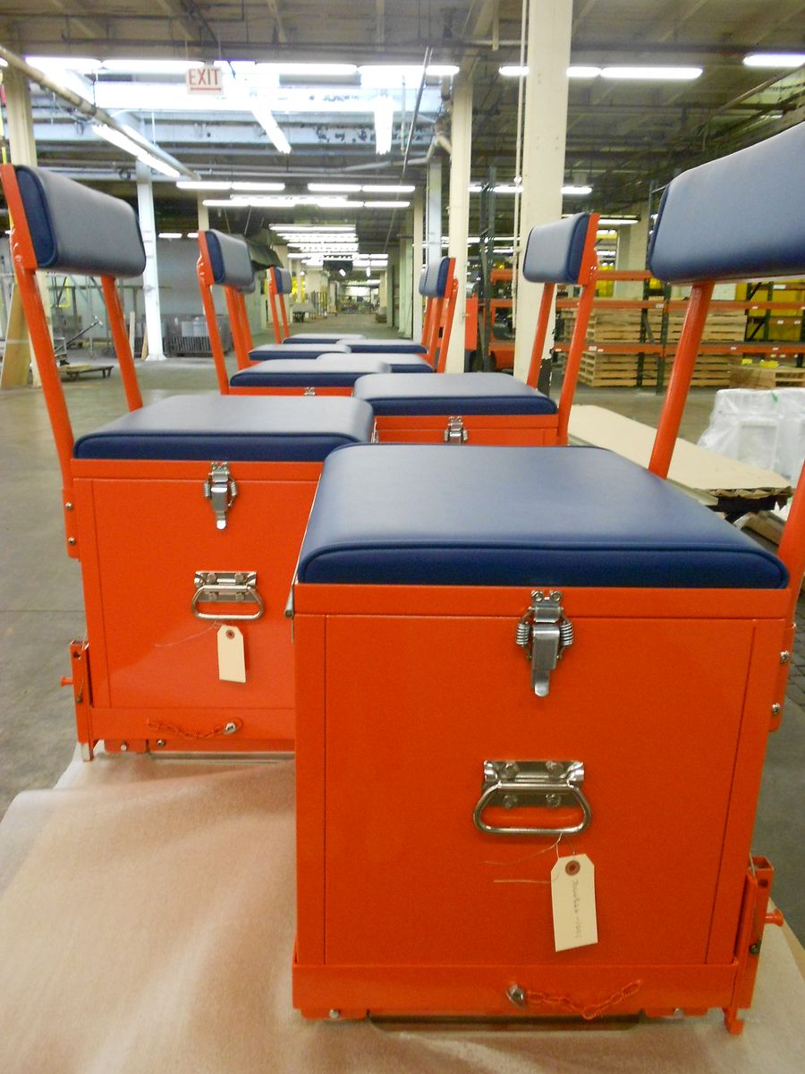 Powder-coated fabrication